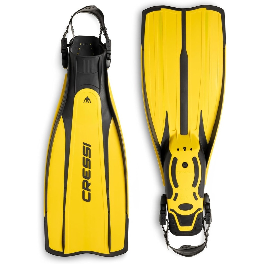 Cressi Lightweight Well-Balanced Open Heel Scuba Diving Fins Pro Light Italy NEW